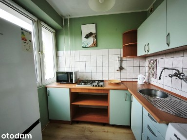 2 pokojowe mieszkanie w dobrym standardzie, 2 piętro, niski blok-os. V