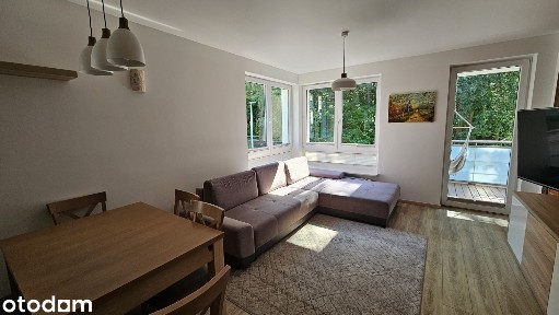 3-pokojowe mieszkanie z dużym balkonem i widokiem na las | Mały Kack