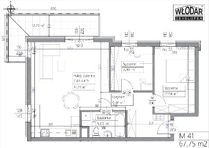 Apartament z widokiem duży balkon taras
