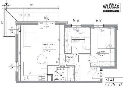 Apartament z widokiem duży balkon taras