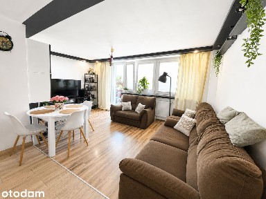 Przestronne 3-pokojowe mieszkanie z balkonem 61,8m2 Praga Południe