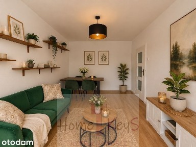 3 pok. 64 m² | Zielone osiedle | Parking | Balkon