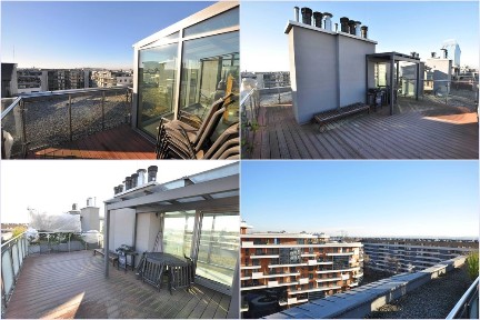 Penthouse | ul. Grzegórzecka | Wiślane Tarasy | 108 m2 | 3 pokoje | taras 36m2 z ogrodem zimowym na dachu | garaż