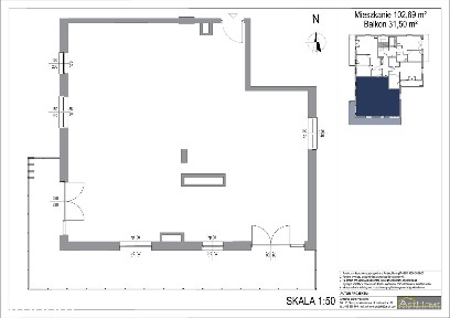 Apartament 102 m² z balkonem 31,5 m² - Na Stoku 118, Kielce