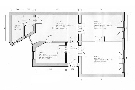 3-pokojowy apartament w centrum miasta