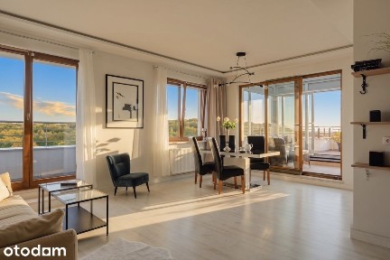 Wzgórze Focha | 3 tarasy | widok na morze | 85m²