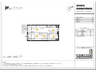 Mieszkanie 39,39 m2, parter, Osiedle 