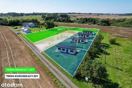 Dom całoroczny, działka 367 m2 + teren wspólny