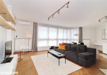 Apartament z widokiem na Warszawę