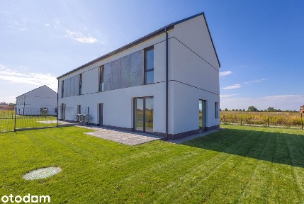 Nowoczesny dom 122 m² | Pompa NIBE z chłodzeniem | Rekuperacja |