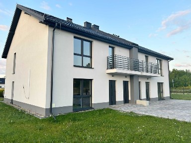 Nowe mieszkania w zabudowie bliźniaczej z ogródkiem.