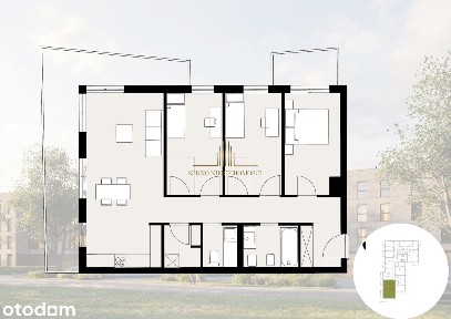 Mieszkanie na sprzedaż, Bydgoszcz, 4 pokoje
