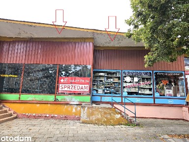 REZERWACJA ! Duży lokal handlowo-usługowy, podzielony na 2