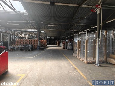 Hala produkcyjna 1440m2, duża moc suwnice
