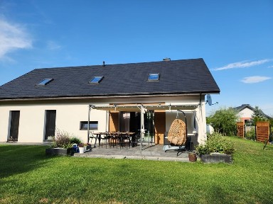 Nowoczesny dom z garażem, działka 11 a,granica Lubartowa, gotowy do zamieszkania