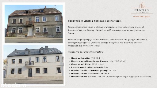 Kamienica z piękną działką w centrum Śremu - Duży Potencjał !