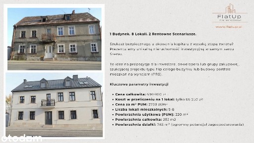 Kamienica z piękną działką w centrum Śremu - Duży Potencjał !