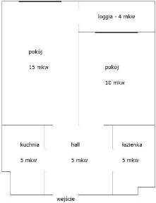 Słodowiec City, Żeromskiego 1, 40mkw, 2 pokoje i osobna kuchnia