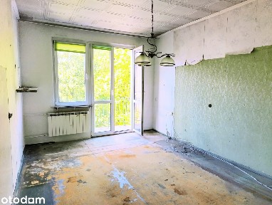 UL. CYGANERII-KAWALERKA Z MOŻLIWOŚCIĄ PRZEROBIENIA NA 2 POKOJE, BALKON