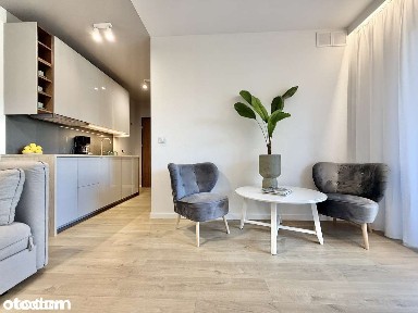 Komfortowy apartament w centrum |2 pokoje |2 balkony |33 m2