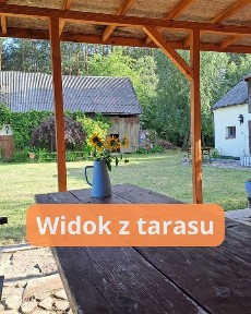 DOM RUSTYKALNY w Borach Tucholskich - dawne gospodarstwo