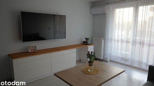 Wyposażone, klimatyzowane mieszkanie 2-pokojowe, 43 m²