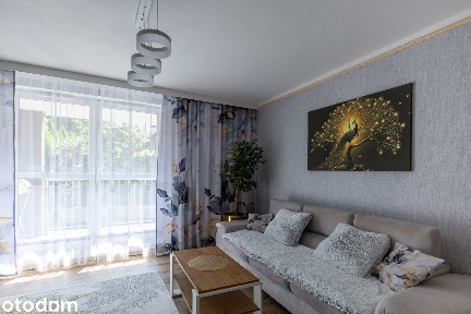2 pokoje | Nowe osiedle | Wysoki parter | Duży balkon | Blisko S7