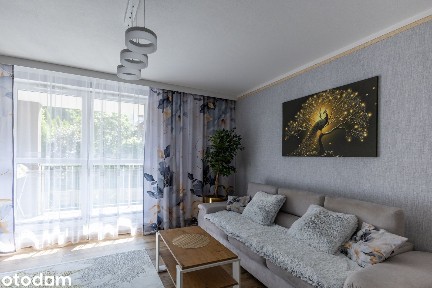 2 pokoje | Nowe osiedle | Wysoki parter | Duży balkon | Blisko S7