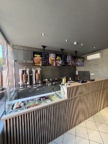 Lokal Kebab gotowy do pracy