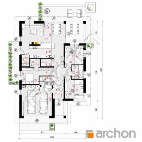 Nowoczesny dom parterowy w stanie deweloperskim | 170 m² | Działka 1800 m² | Konstantów pod Warszawą