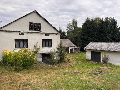 Działka 26ar z domem do remontu Nowy Borek
