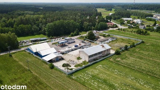 Nieruchomość pod handel, usługi, warsztat TIR