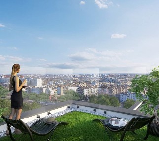 Nowy Czechów 800m od Medycznego > apartamentowiec Smart