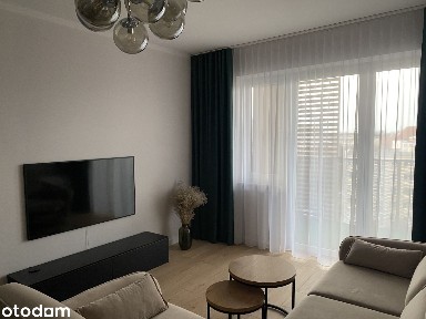 2 pokoje 58 m² + 15 m² balkon | Klimatyzacja | ul. Długa | Odra House