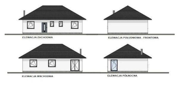 Dom w cenie mieszkania Swoboda Lututów 79m2 Pompa Ciepła w standardzie