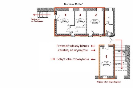 Wybór należy do ciebie. Wiele konfiguracji. Parter, Deptak, Gotowe, Ścisłe centrum -OKAZJA !