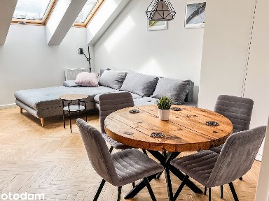 Przestronny apartament 57 m zabudowy cichy taras garaż