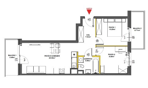 Zielona strona miasta | 3 pok | 2 balkony | Nowa inwestycja | 0% PCC!