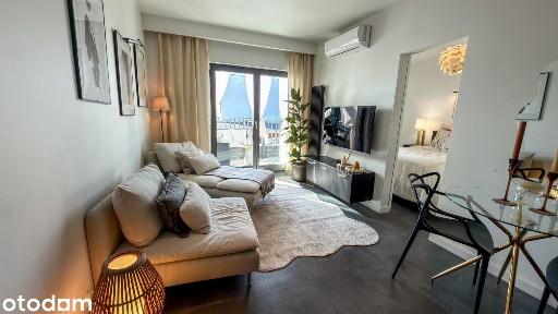 2 pokoje | balkon 10m | klima | ul. Filtrowa- gotowe do zamieszkania