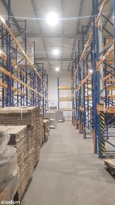 Hala Magazynowa, Regały paletowe - 590 miejsc, Wynajem 18 zł netto m2