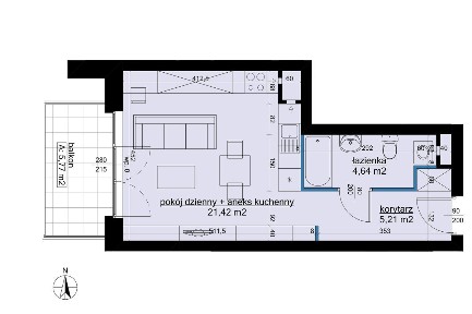 Nowa Duża Kawalerka | Winogrady | Balkon 5,6m2 | Gotowa do odbioru!
