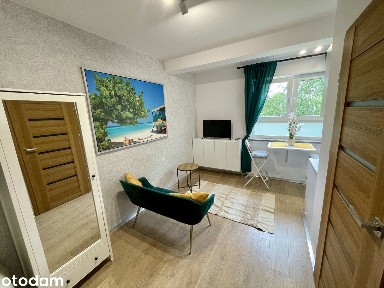 Kawalerka apartament Gdańsk 22m2 parking ogród