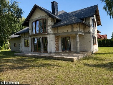 Rezydencja w stanie surowym zamkniętym 389m2 na działce 2029m2
