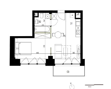 Loft-3 m wys./Dwa Pokoje/Balkon/Centrum Miasta/