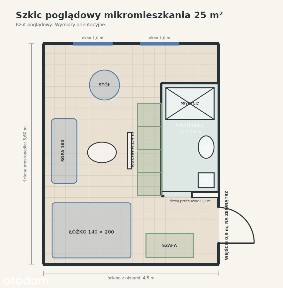 Mieszkanie 25 m² w centrum | bez prowizji