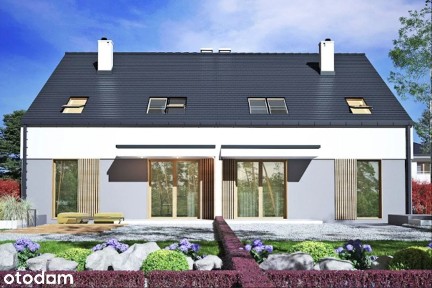 Nowoczesny bliźniak 119 m², | 4 pokoje | Garaż