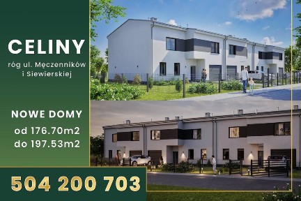 Nowe domy na sprzedaż bez pośredników !