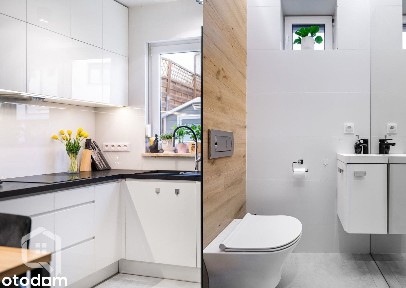 Bezczynszowy szeregowiec 82 m² | 4 pokoje przy lesie, Czapury