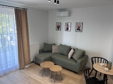 NOWE 2 POKOJE 40 m² | klimatyzacja | balkon 13,6 m² | garaż | pierwszy najem
