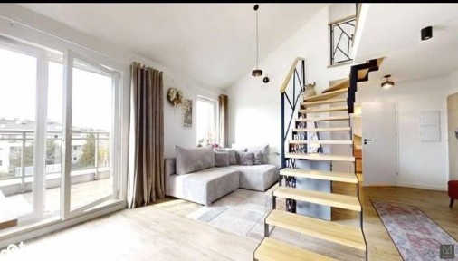 2-poziomowy apartament 71m² + 13m² antresoli + garaż + kom.lokatorska